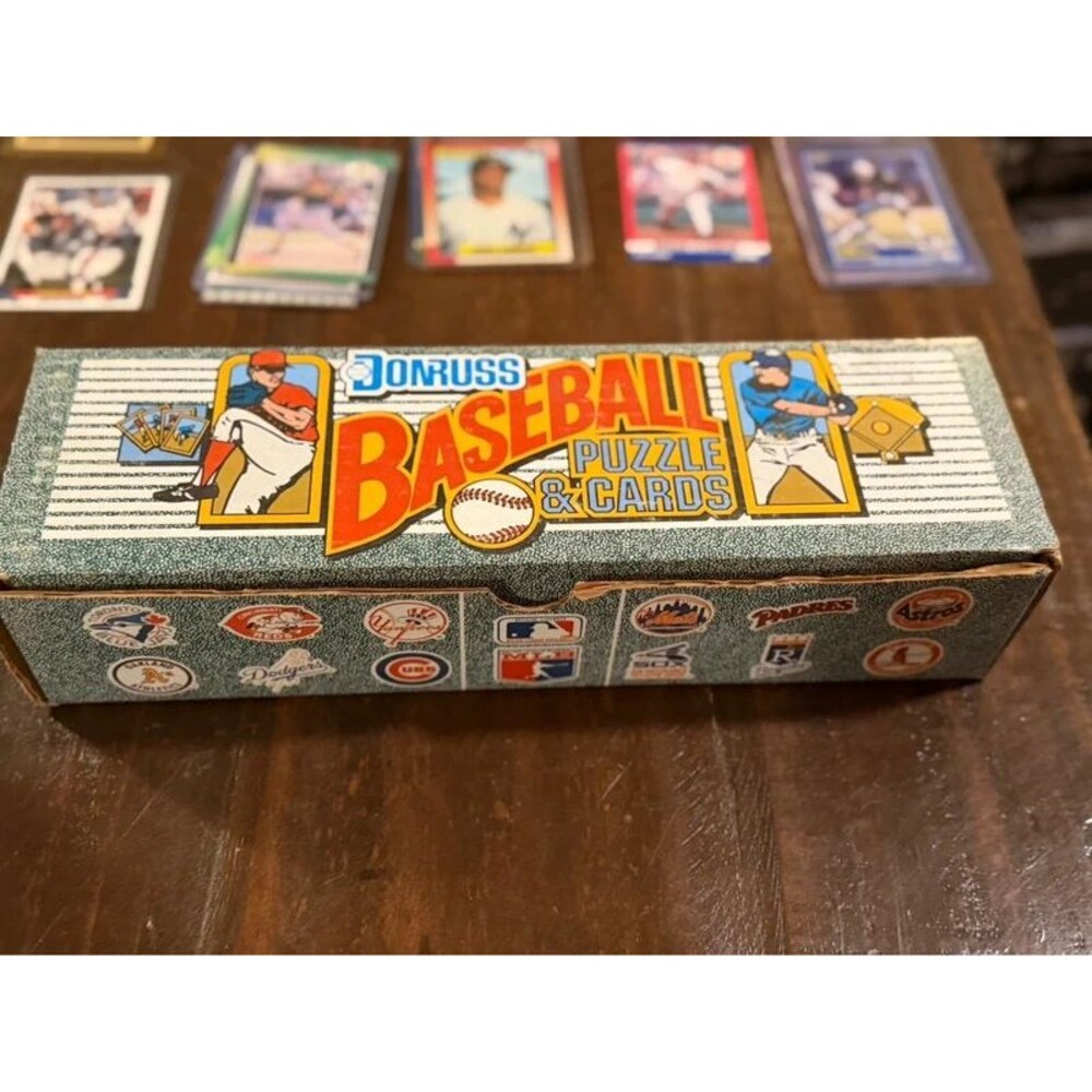 Vintage 1989 DonRuss Baseball Complete Set- Open Box